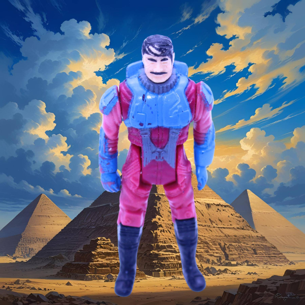 M.A.S.K. Julio Lopez Figur 5 cm | Kenner 1988 | Loose ohne Maske | Farbvariante